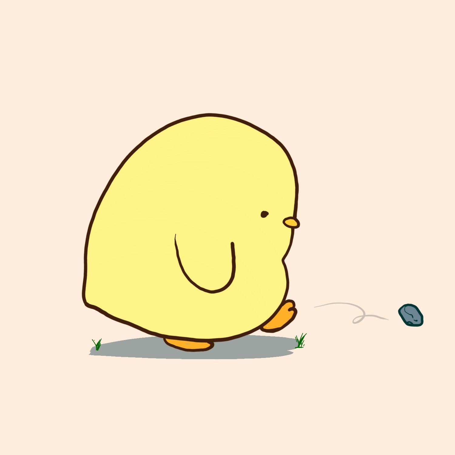 Kick stone chick