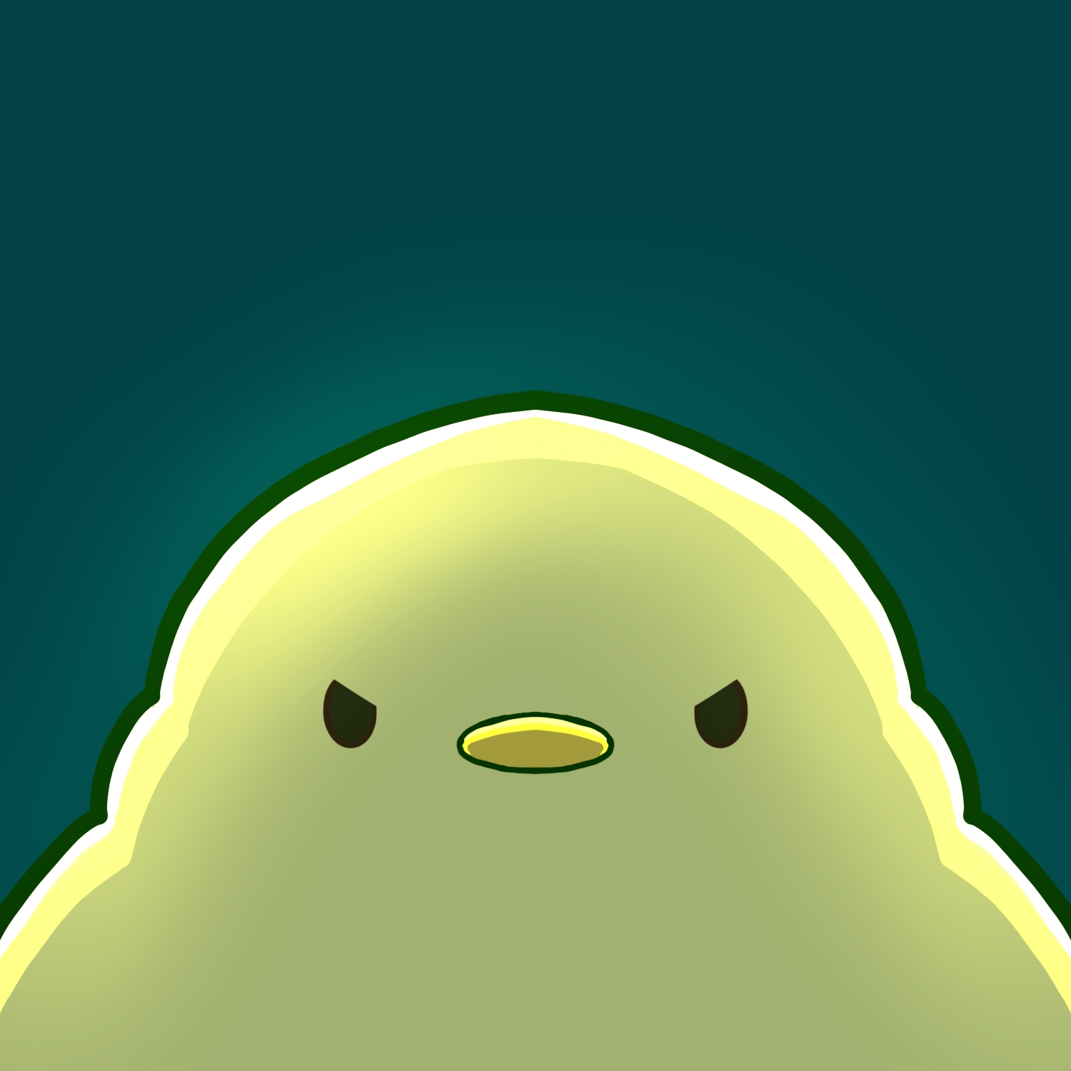 Locked in chick