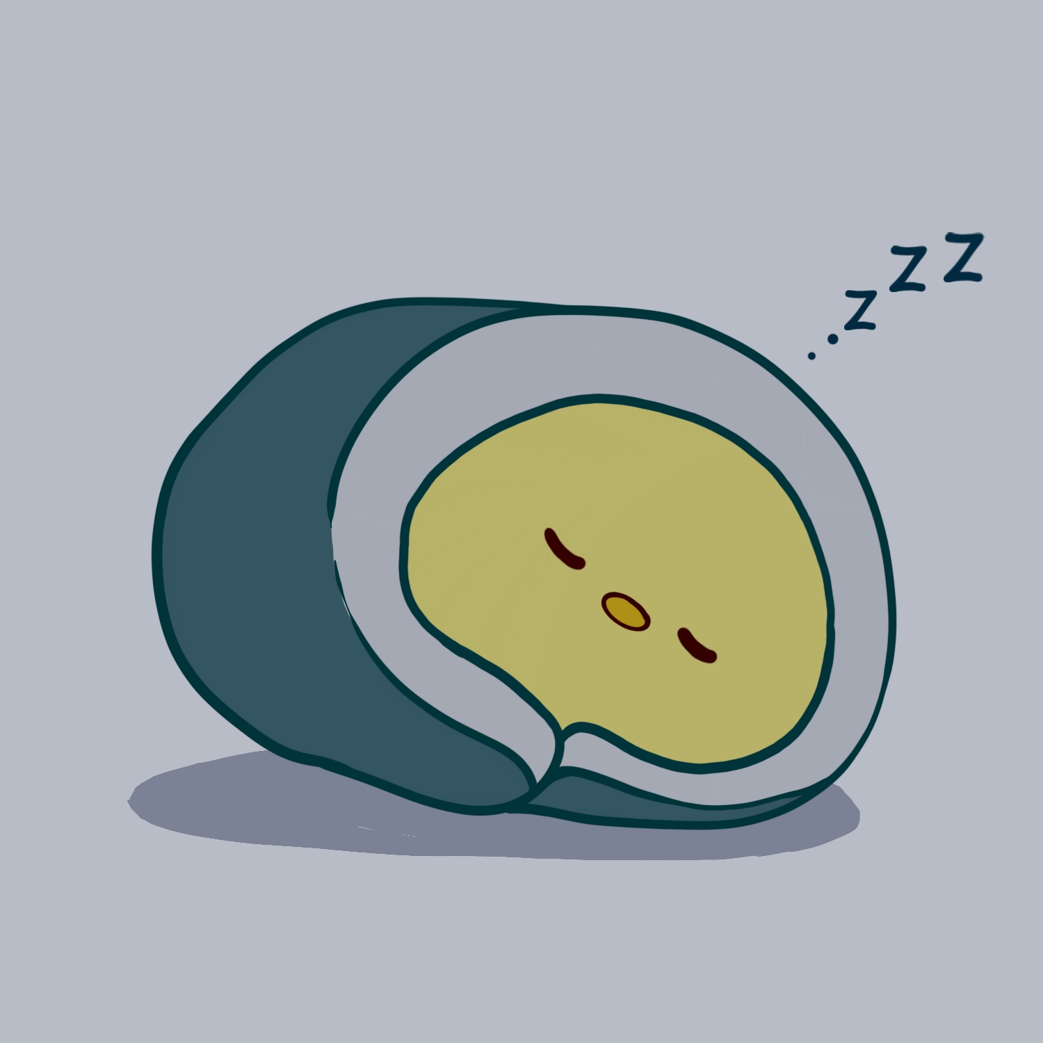 Sleeping chick